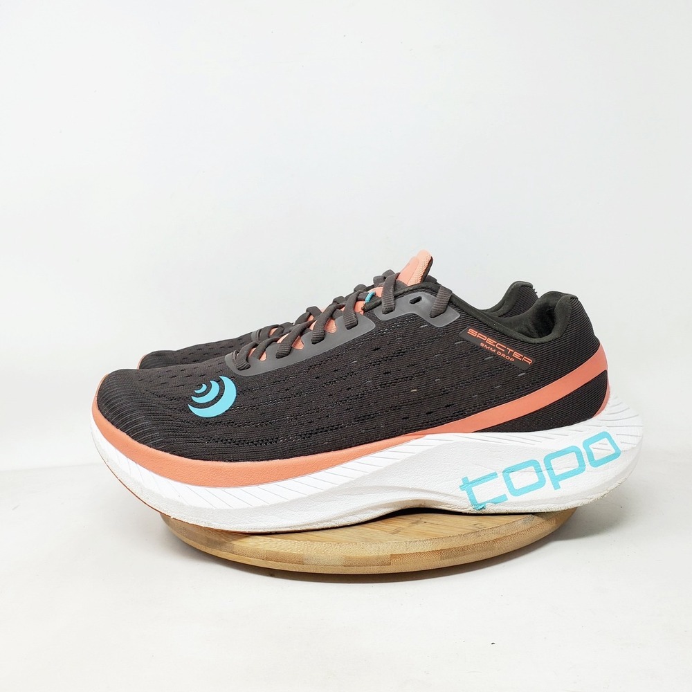 Topo Specter Running Shoes Womens 10.5 Brown Lace Up Sneaker